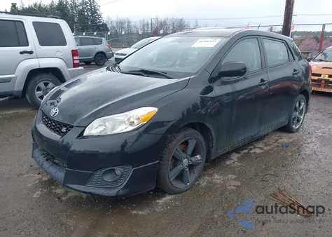 2009 Toyota Matrix S z USA, uszkodzony, nr VIN 2T1KE40E49C023832